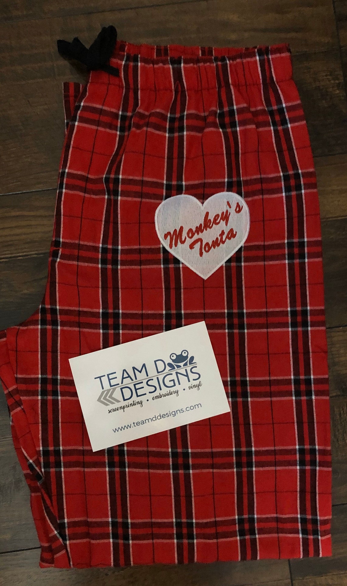 mens valentines pj pants
