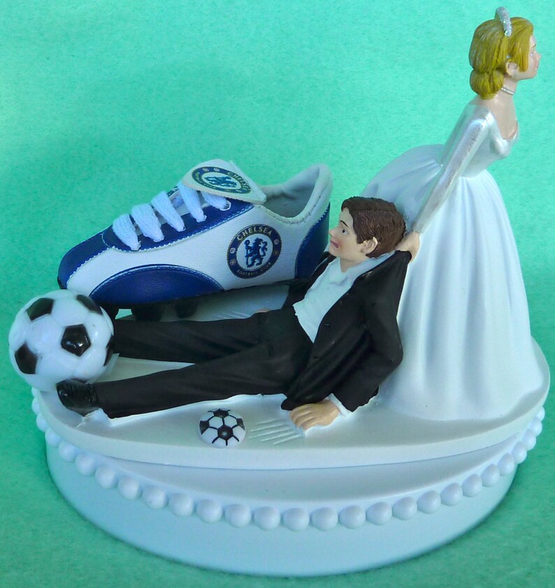 Chelsea Fc Wedding Cake Topper