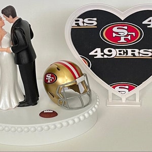San Francisco 49ers Football Cake Topper Decoration Party Supplies 