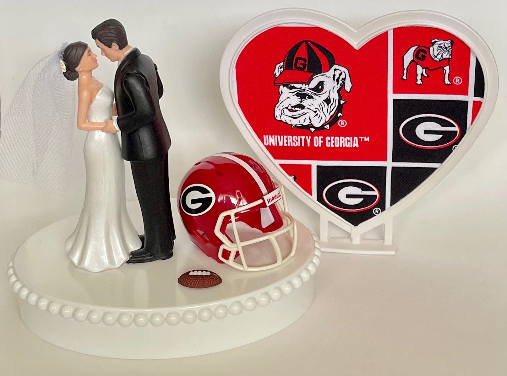 Georgia bulldog grooms clearance cake