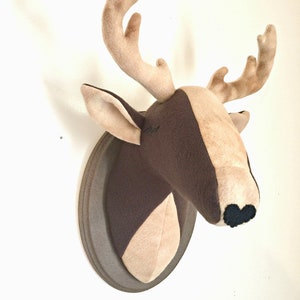 Stuffed moose head wall mount cheap