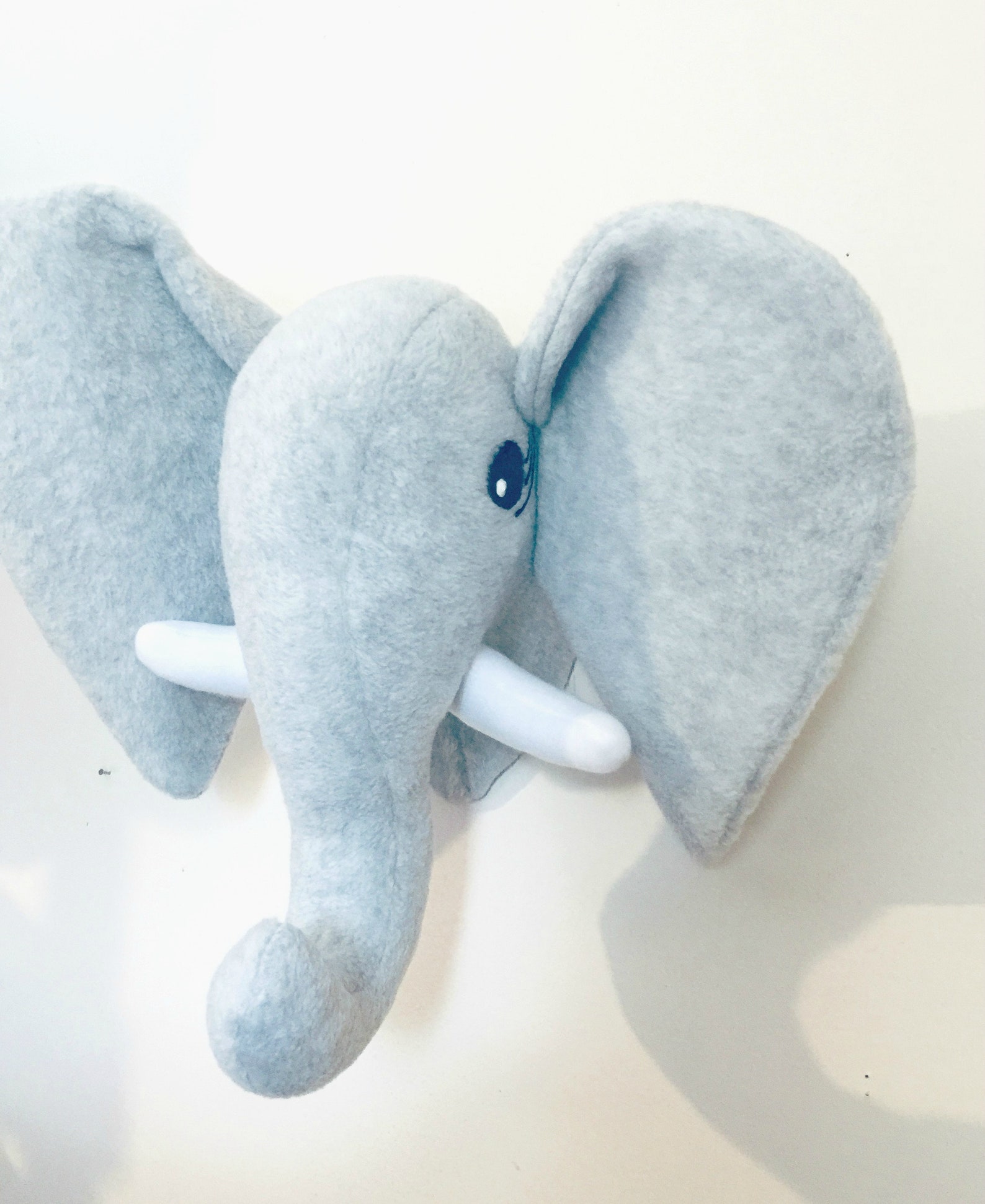 Jungle Animal Heads Trio / Stuffed Animal Heads / Faux Etsy