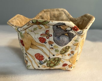 Cute Baby Animals Cotton Pint Cozy / Ice Cream Pint Cozy / Single Soup Holder / Animal Lover Gifts