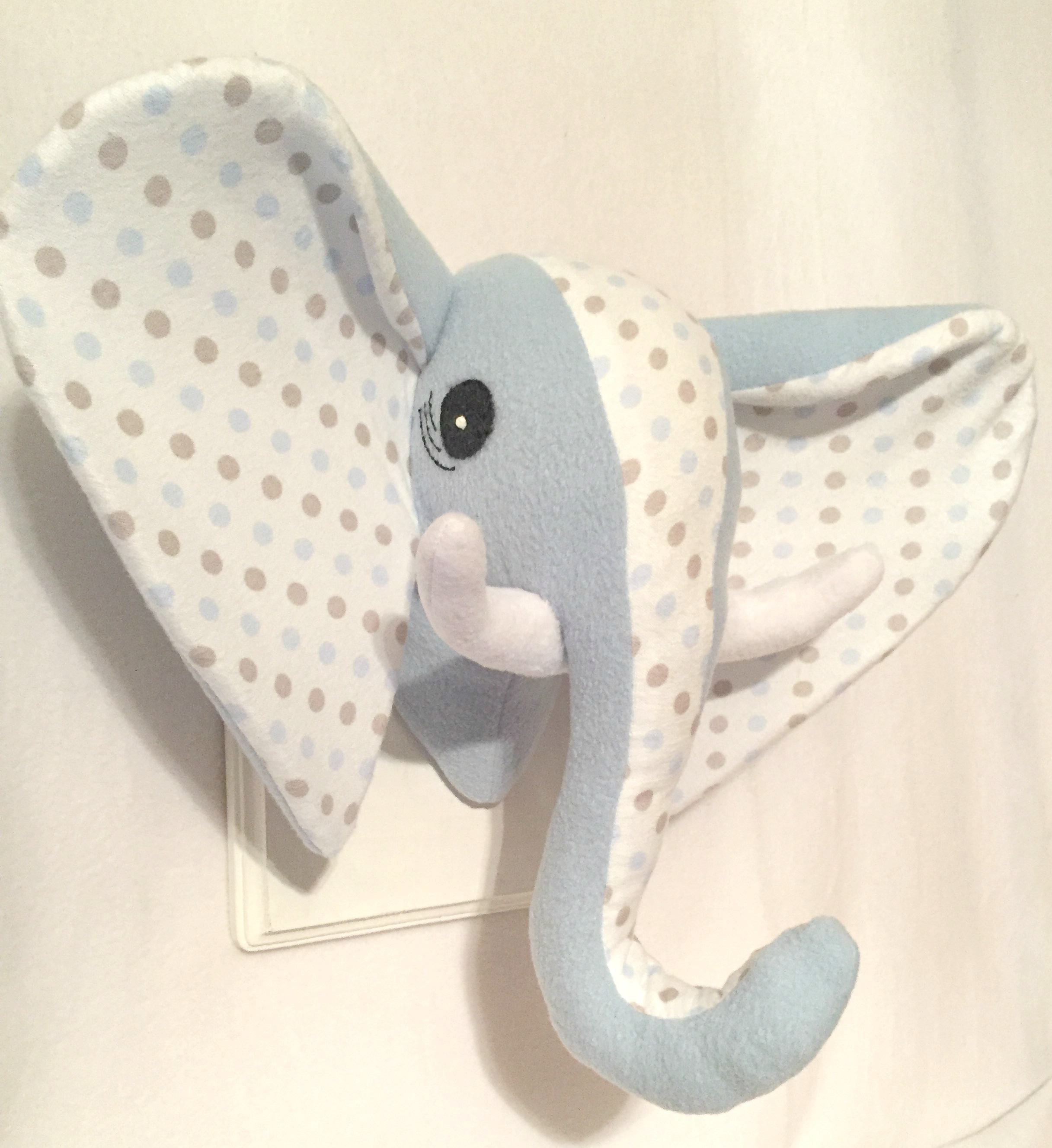 polka dot elephant stuffed animal