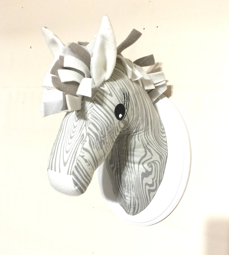 Safari Animals Heads Nursery Wall Decor / Stuffed Animal Heads Etsy