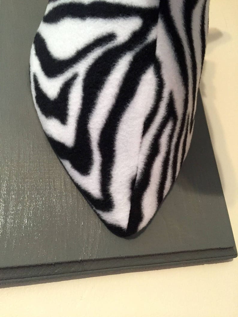 Stuffed Zebra Head / Zebra stuffed animal / stuffed animal Etsy