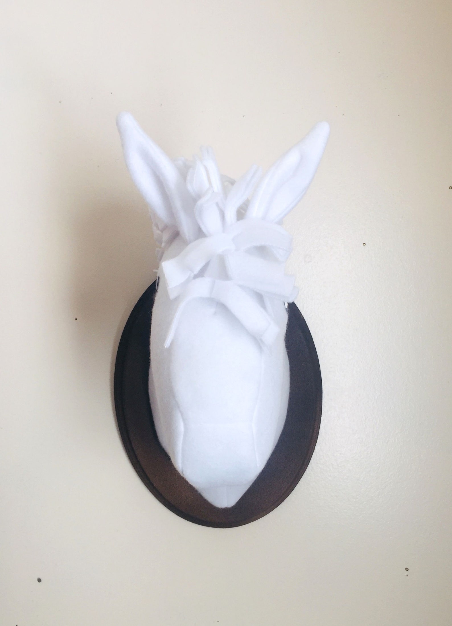 White Horse Head Wall Mount / Stuffed Animal Head / Fake Horse Etsy