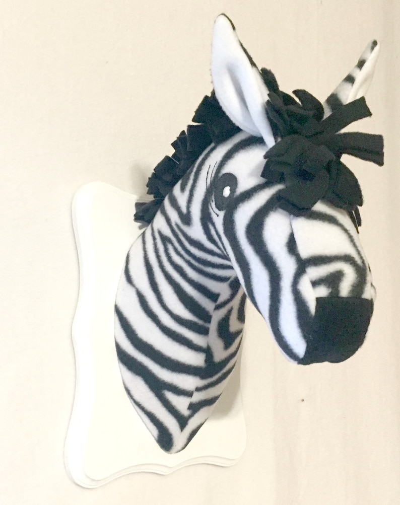 Stuffed Safari Animal Heads / Stuffed Animal Heads / Faux Etsy