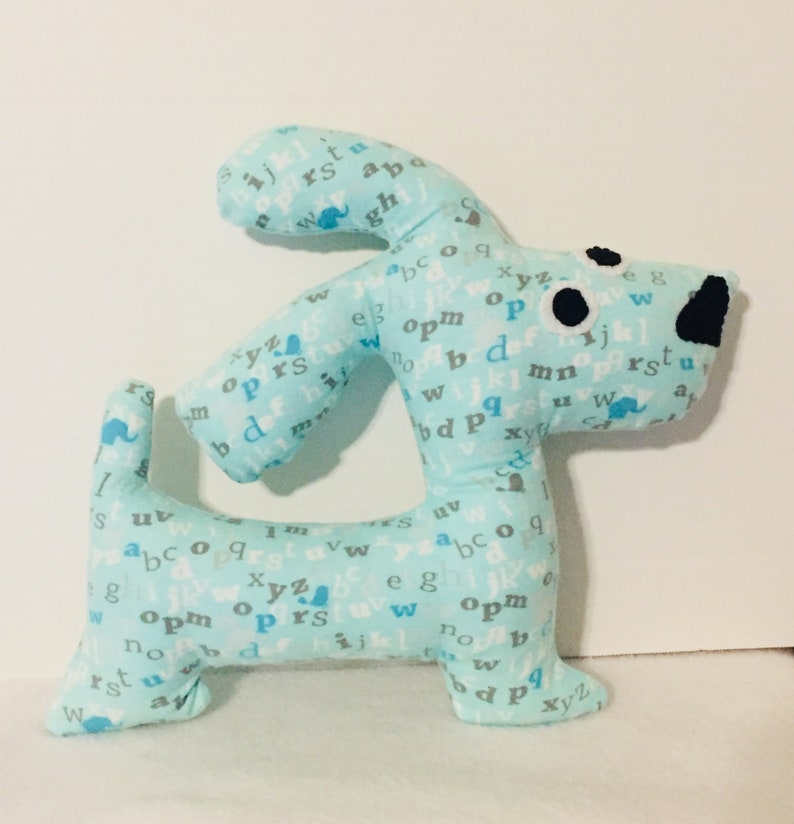blue dog stuffed animal