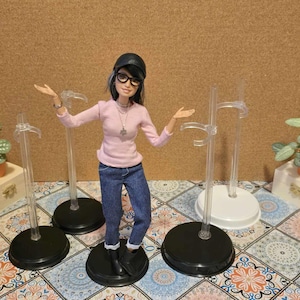 Doll stands LOTS for Barbie, Monster High, Ever After High, and Barbie Xtra MINI dolls.