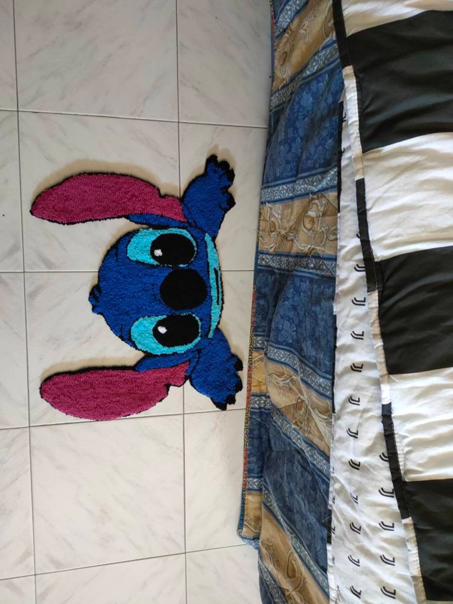 Tufting rug Disney Stitch Handmade customizable Etsy