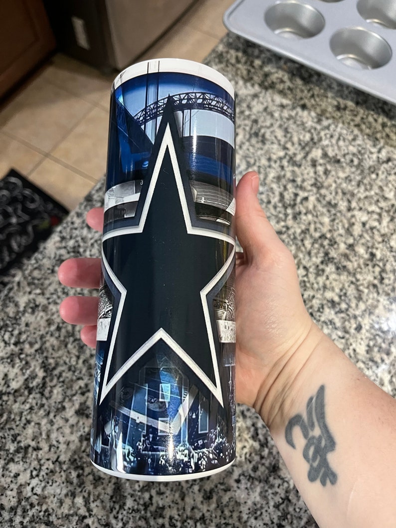 Dallas Cowboys 20oz Tumbler - Etsy