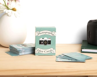 Tarjetas con ideas para fotografía: una baraja original para inspirarte y afrontar retos fotográficos.
