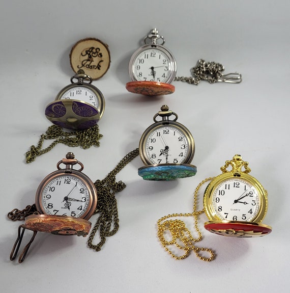 Gioielli Vintage Orologio Da Taschino Tiong Steampunk - Con