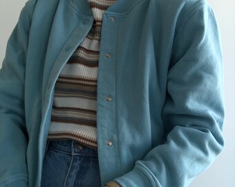 bomber style sweatshirt