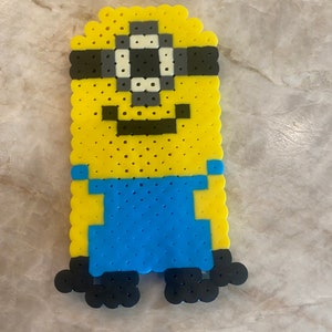 Minion Perler bead