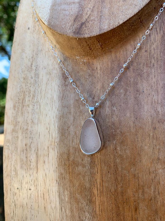 seaglass necklace