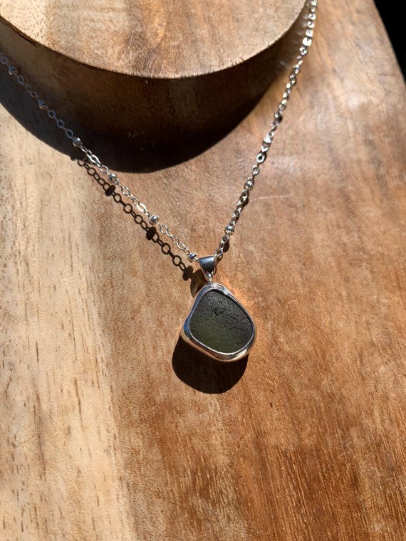 seaglass necklace