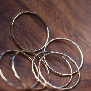 14k Gold Filled Stackers - Etsy