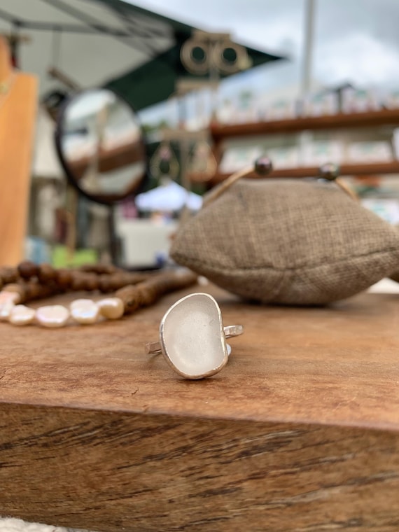seaglass ring