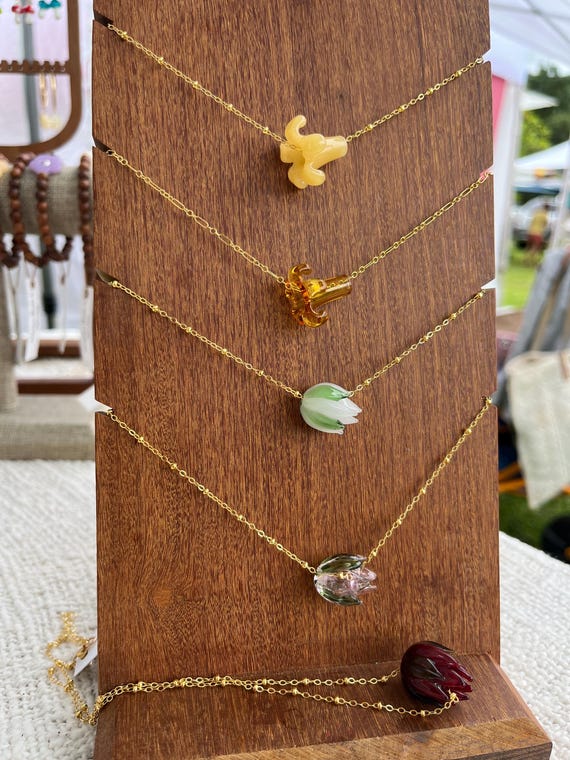 Arlie glass necklaces