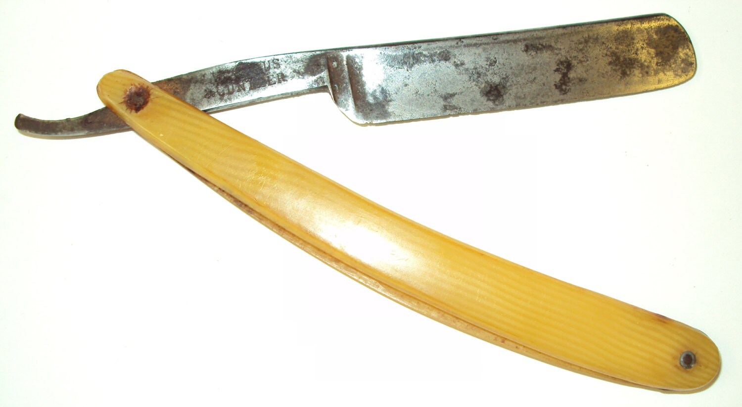 Straight Razor With Original Lithographed Tin Box Etsy