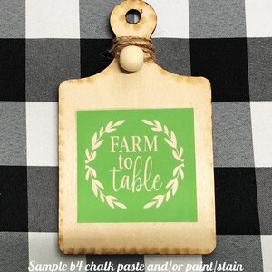 Magnolia Design Co DIY Mini Cutting Boards Kit Reusable Adhesive ...