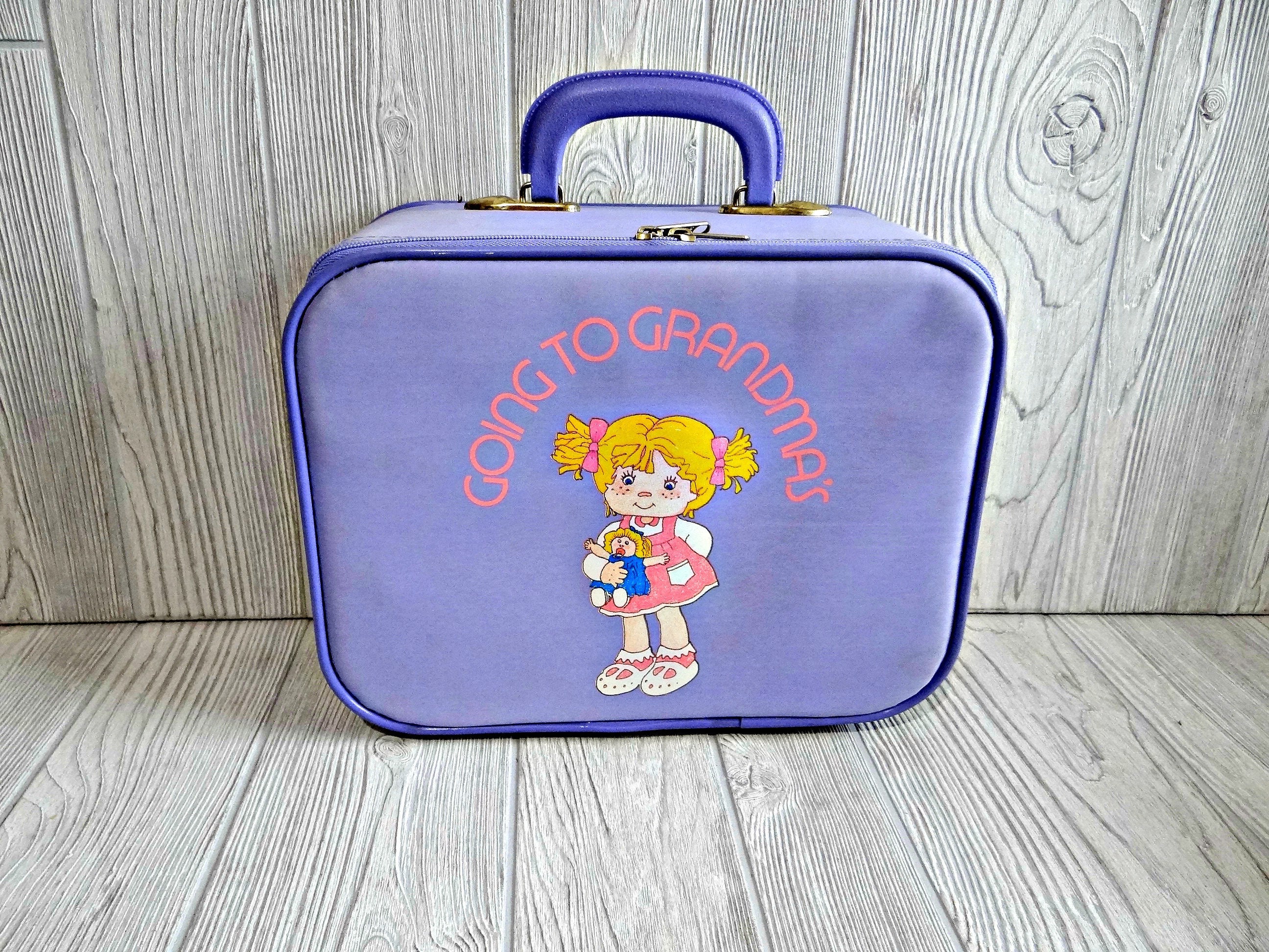 Vintage Going to Grandma s Suitcase Children s Suitcase Child