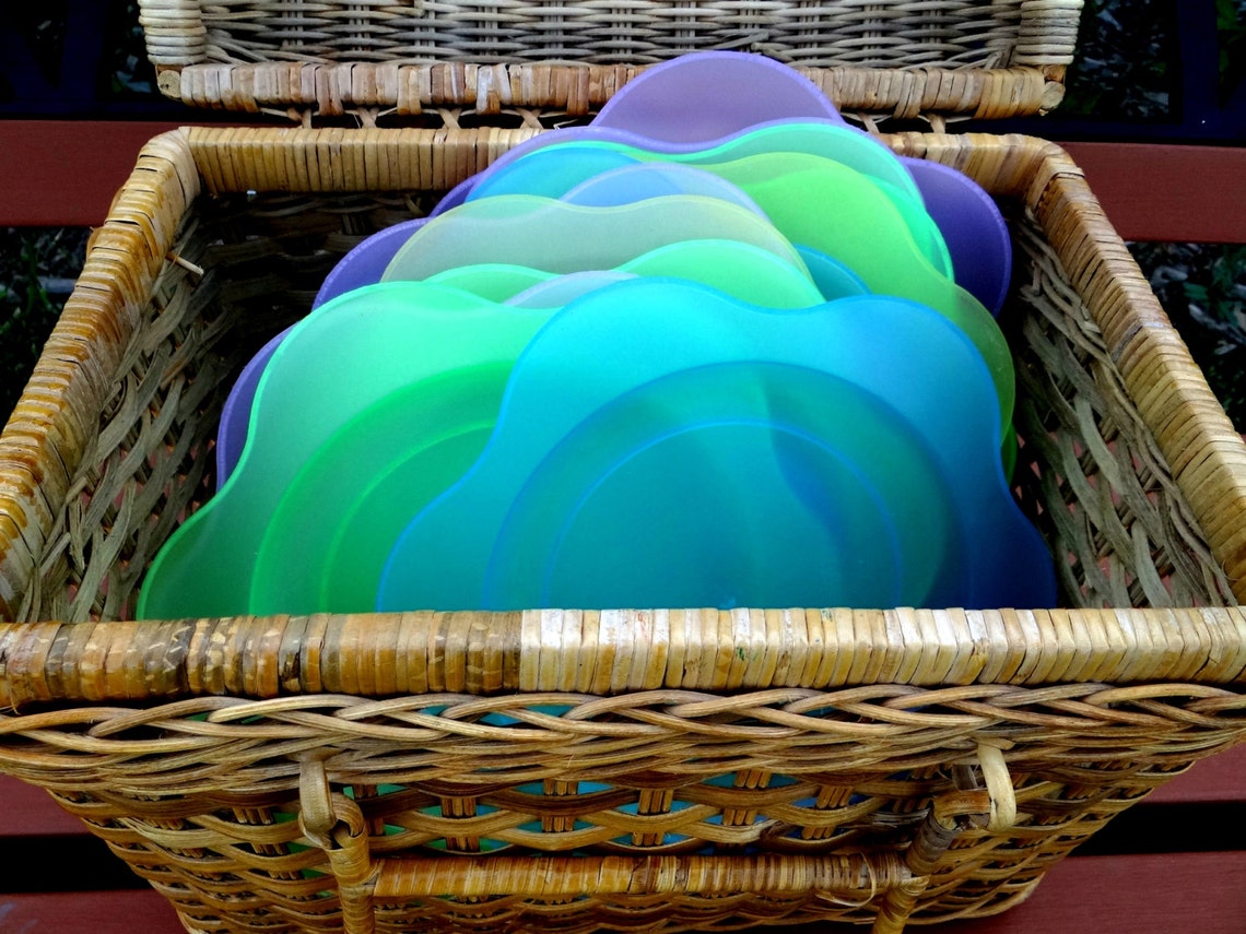 Vintage Picnic Basket Set Picnic Basket Wicker Picnic Set Etsy