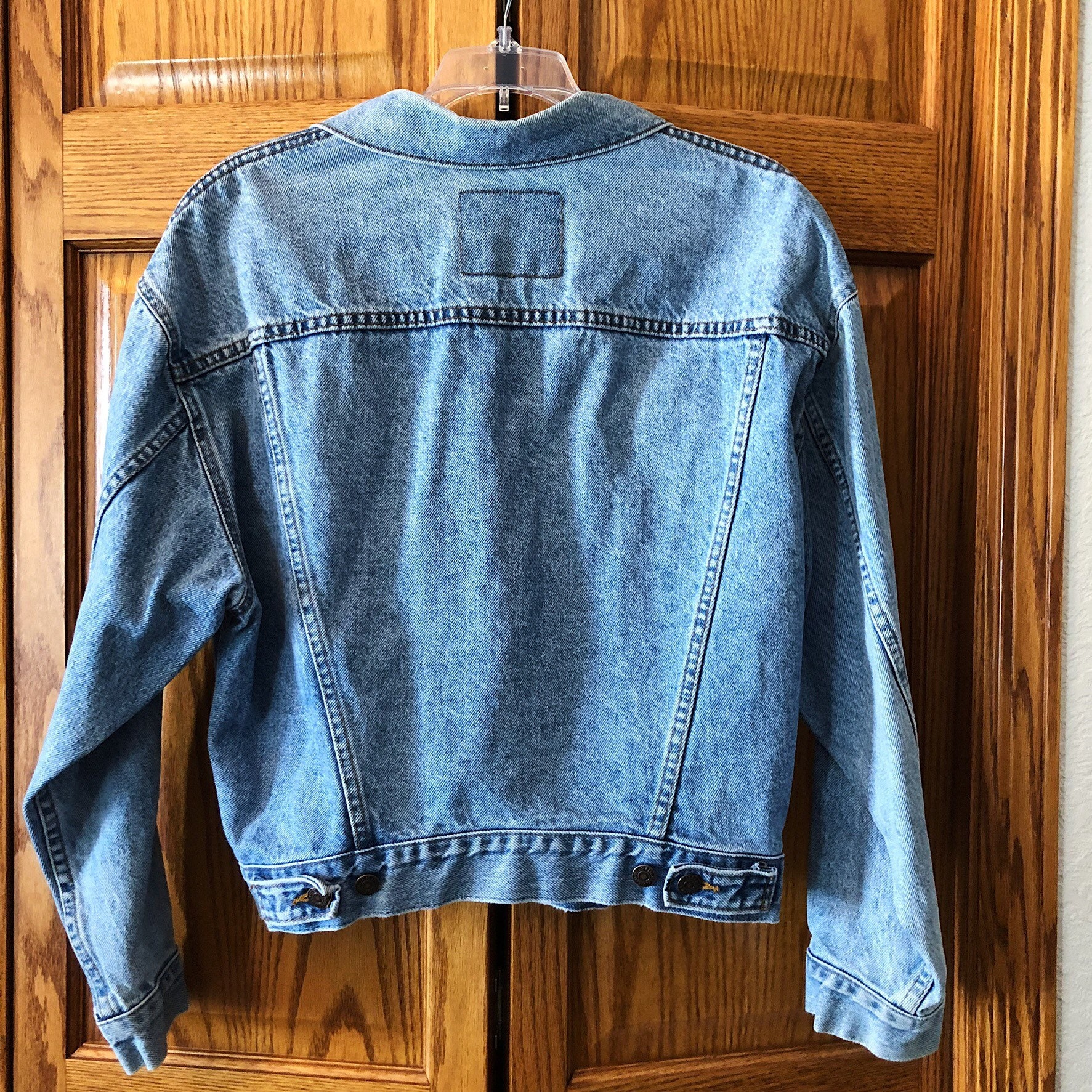 Vintage Levi's Jean Jacket Genuine With White Tab and Hand - Etsy