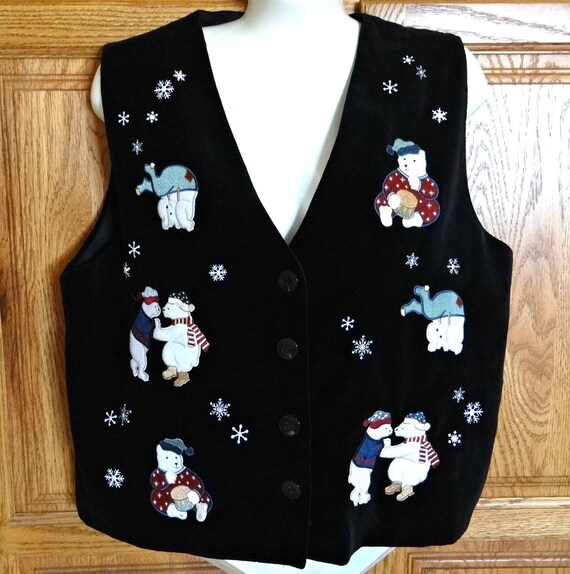 christmas sweater vest mens