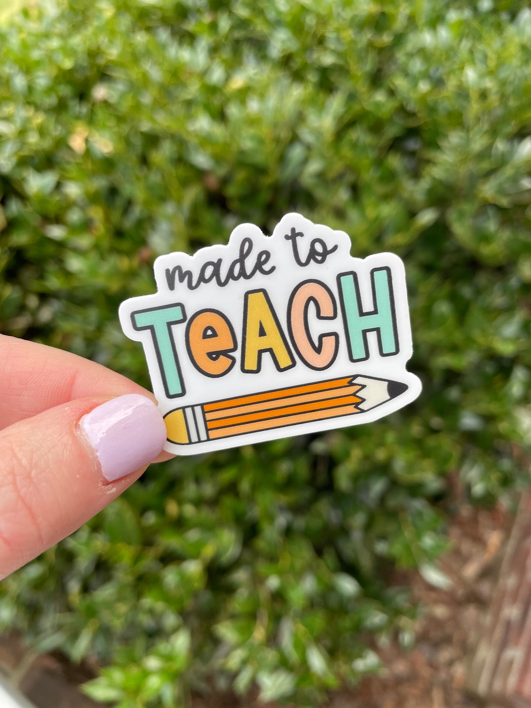 Made to Teacher Sticker, Motivation Teacher Sticker, Teacher Laptop