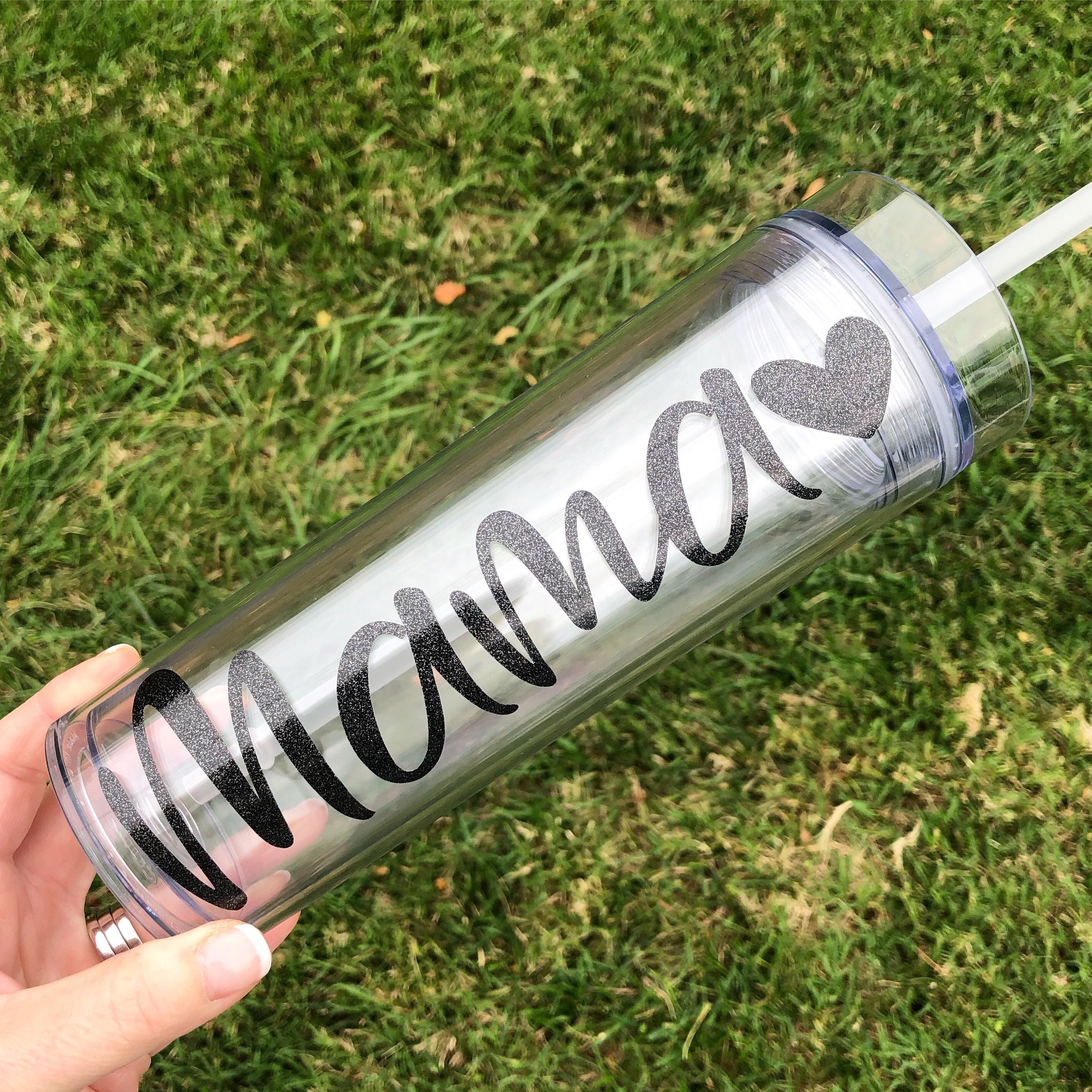 Mama Tumbler, Mama Cup with Lid & Straw, Tumbler for Mom, Mom Cup, Mo…