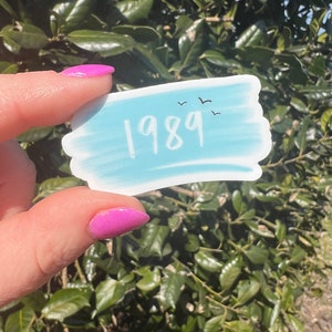 1989 Sticker | Waterproof Stickers