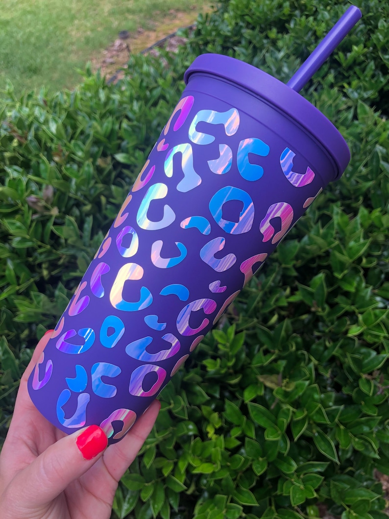 Personalized Matte Tumbler With Straw and Lid 22oz Tumbler Etsy