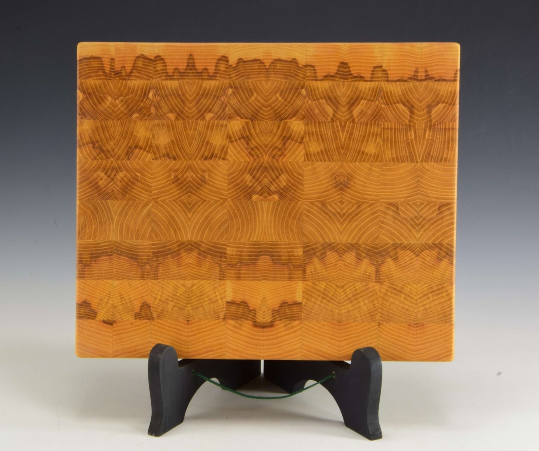 End Grain Cutting Board in White Ash Etsy