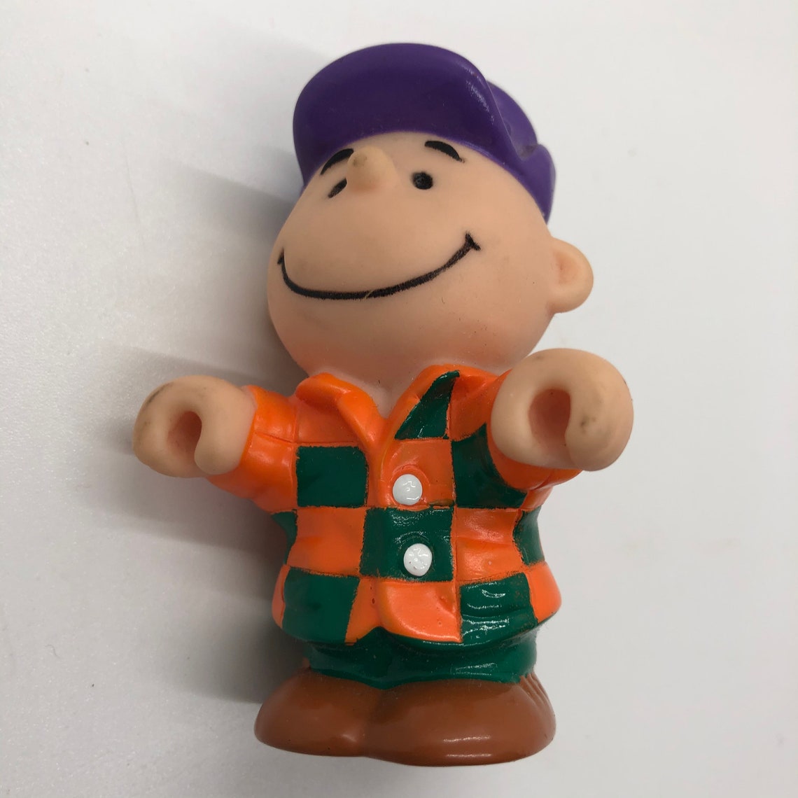 Vintage Charlie Brown Small Rubber Figure - Etsy UK
