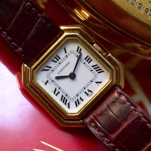 Cartier Ceinture-ref. 78100 18k geelgoud 25 mm jaren 80