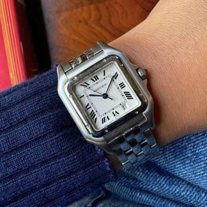 Cartier Panthere Steel 1310 w Date 26 mm Medium Quartz 1990s