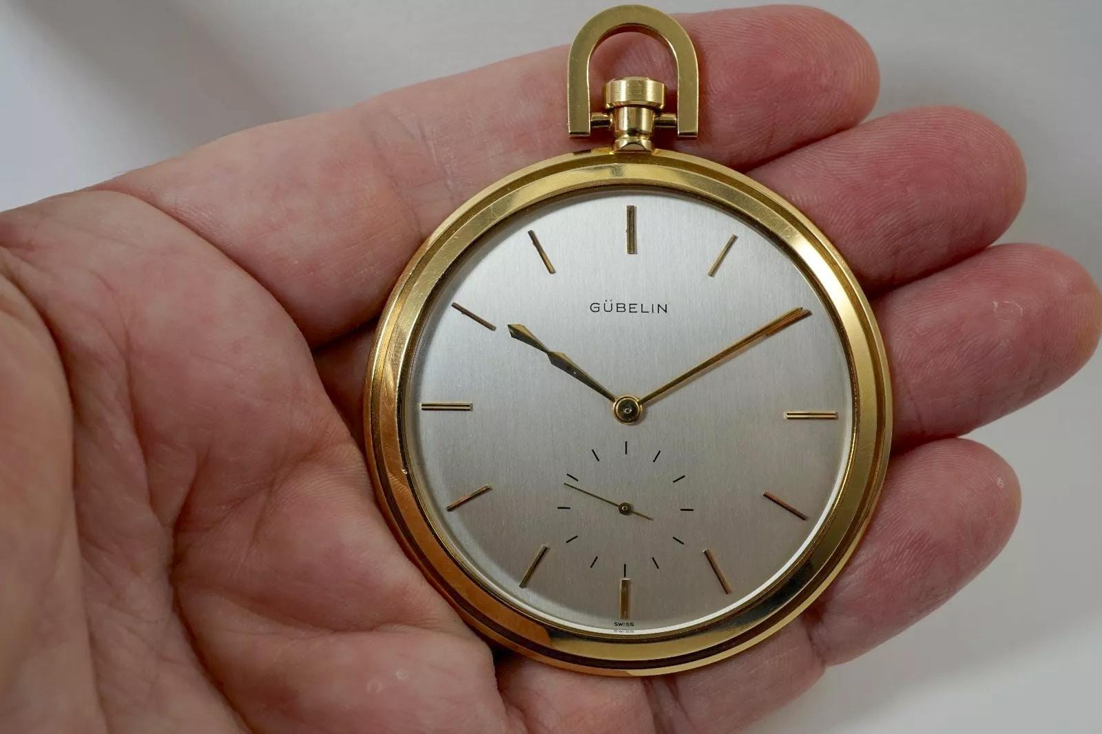 ヴィンテージ レア ギュブラン 18K イエローゴールド ラージ 56 mm  