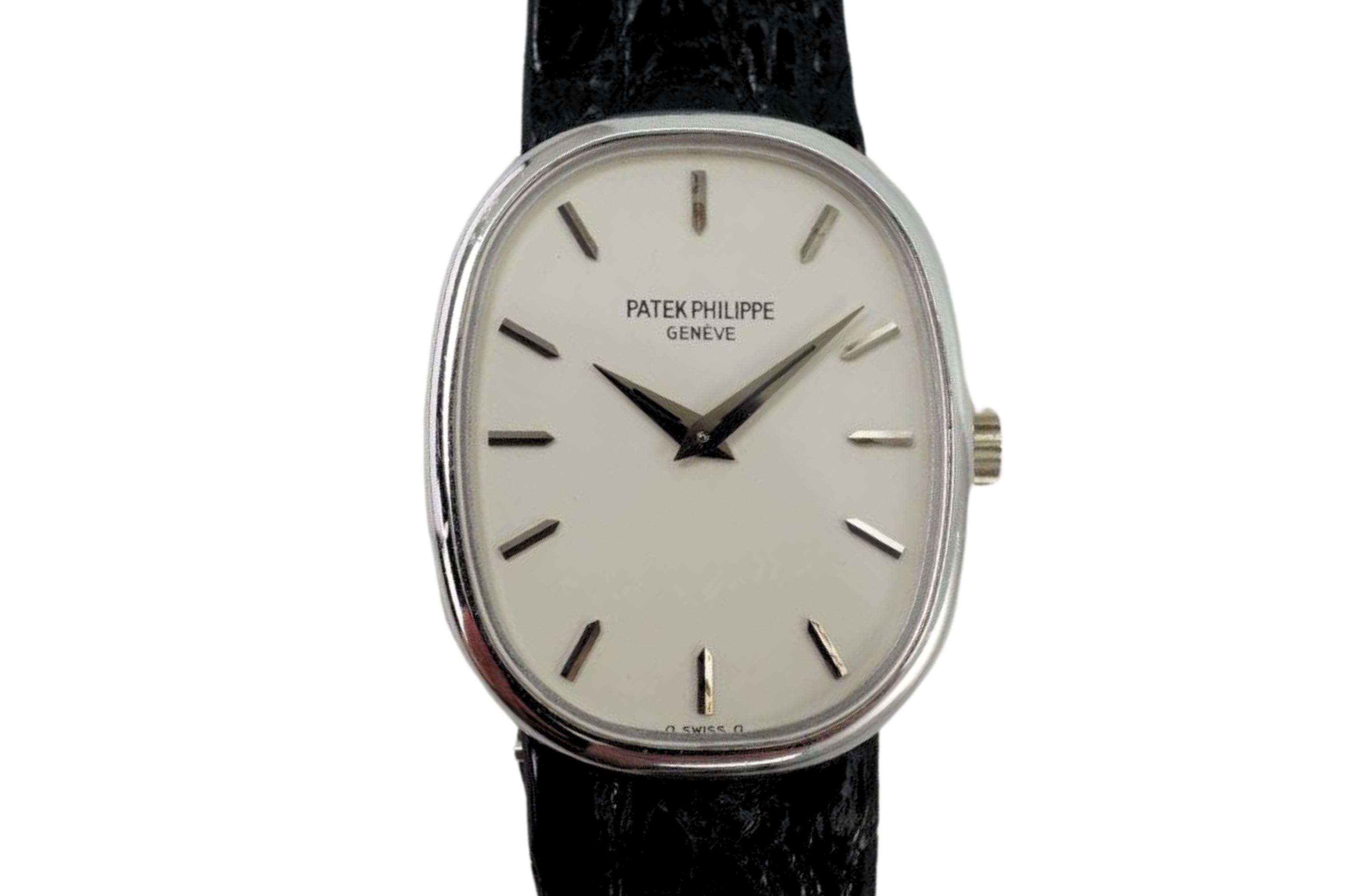 Patek Philippe Ellipse 18k White Gold 4226 Ladies 1970s Etsy Canada