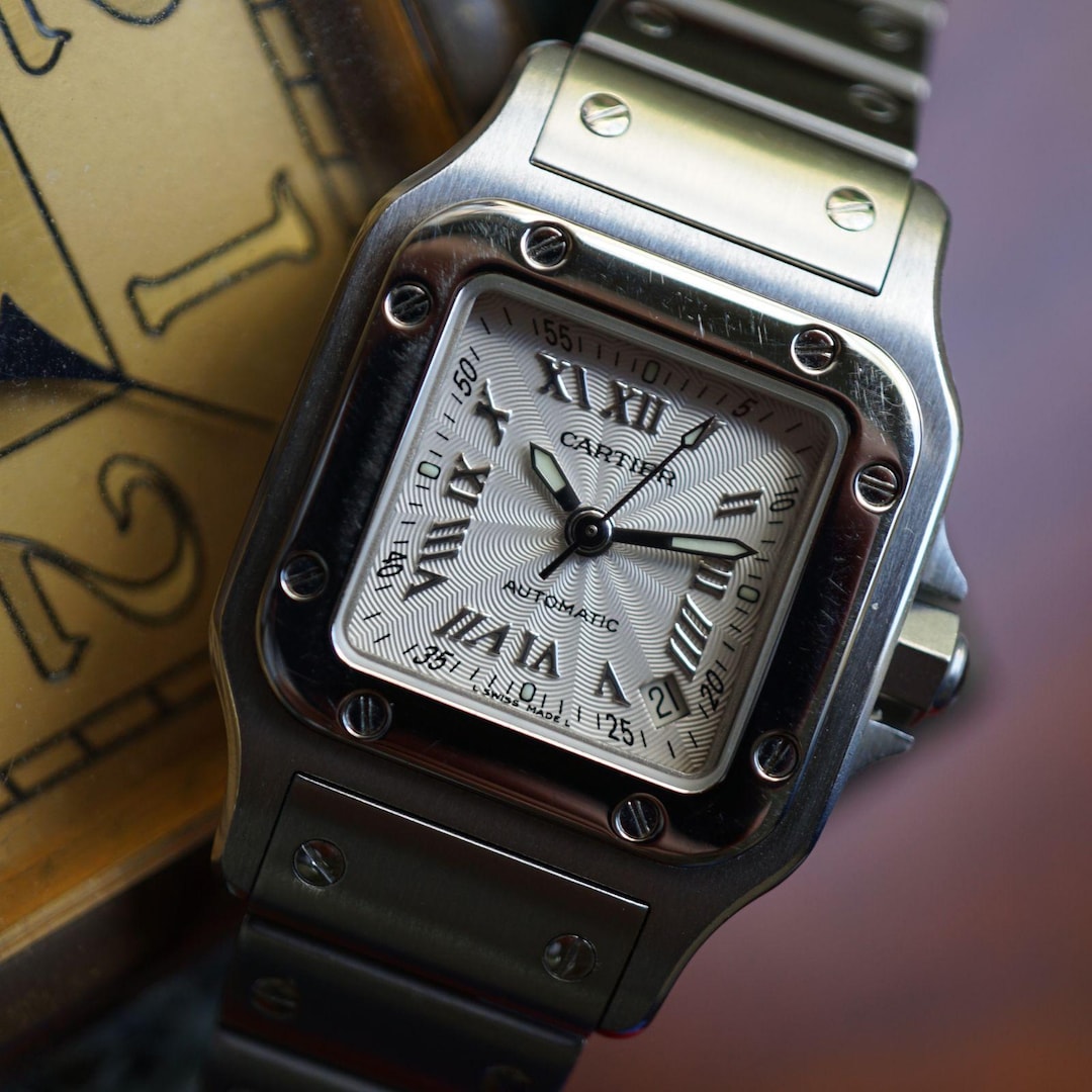 Stainless Steel Reloj Cartier Santos 100 Precio Reloj Cartier