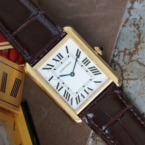 Cartier Tank Solo 18k Rose Gold Ref. 2742 28 mm Quartz 2010s