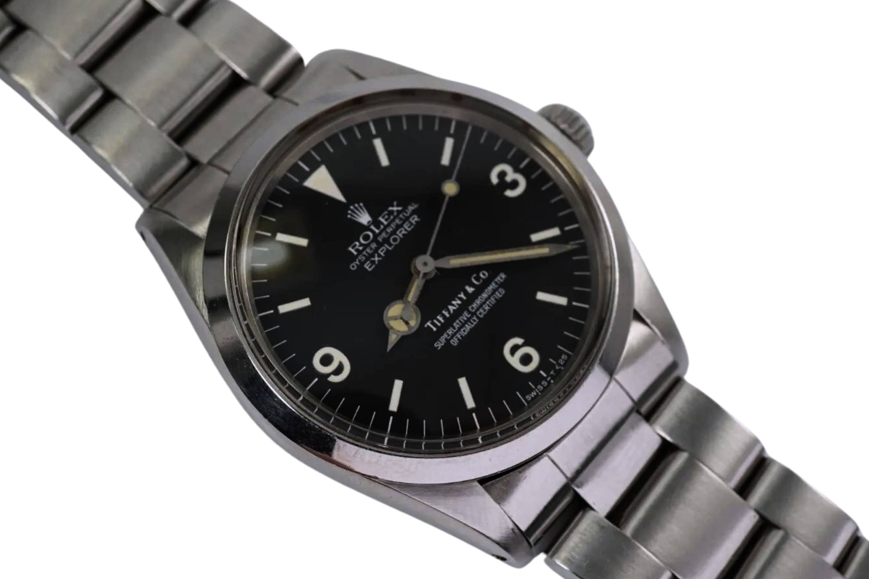 Tiffany rolex explorer deals