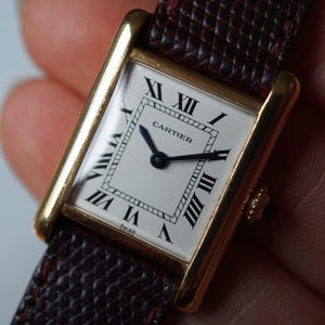 Cartier Tank Louis Women’s Small 18k Gold Manual Wind 1970s
