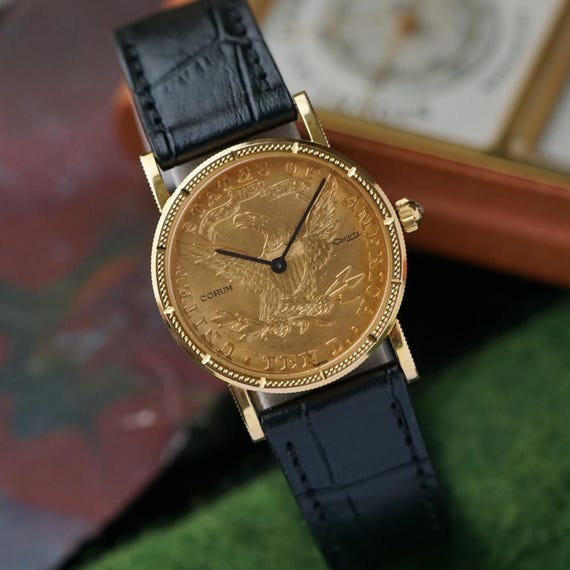 Corum 10 Dollar U.S. Liberty 1903 Coin Quartz 1980 - Etsy
