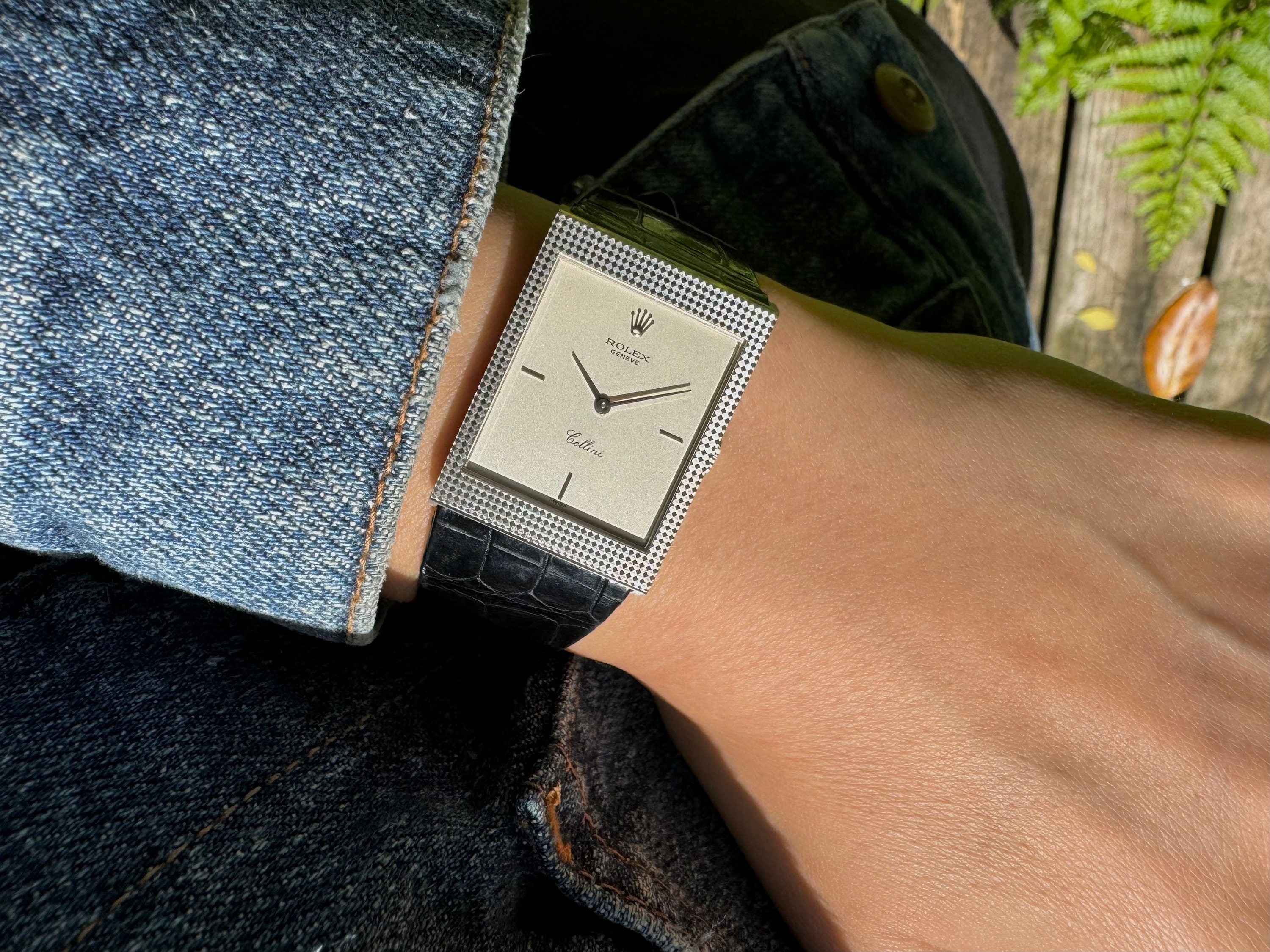Rolex 18k White Gold Cellini Ref. 4127 Gorgeous C. 1995 Etsy