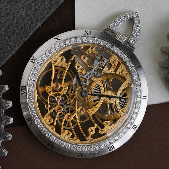 オーデマ ピゲ オープンワーク 18Kホワイトゴールド スケルトン