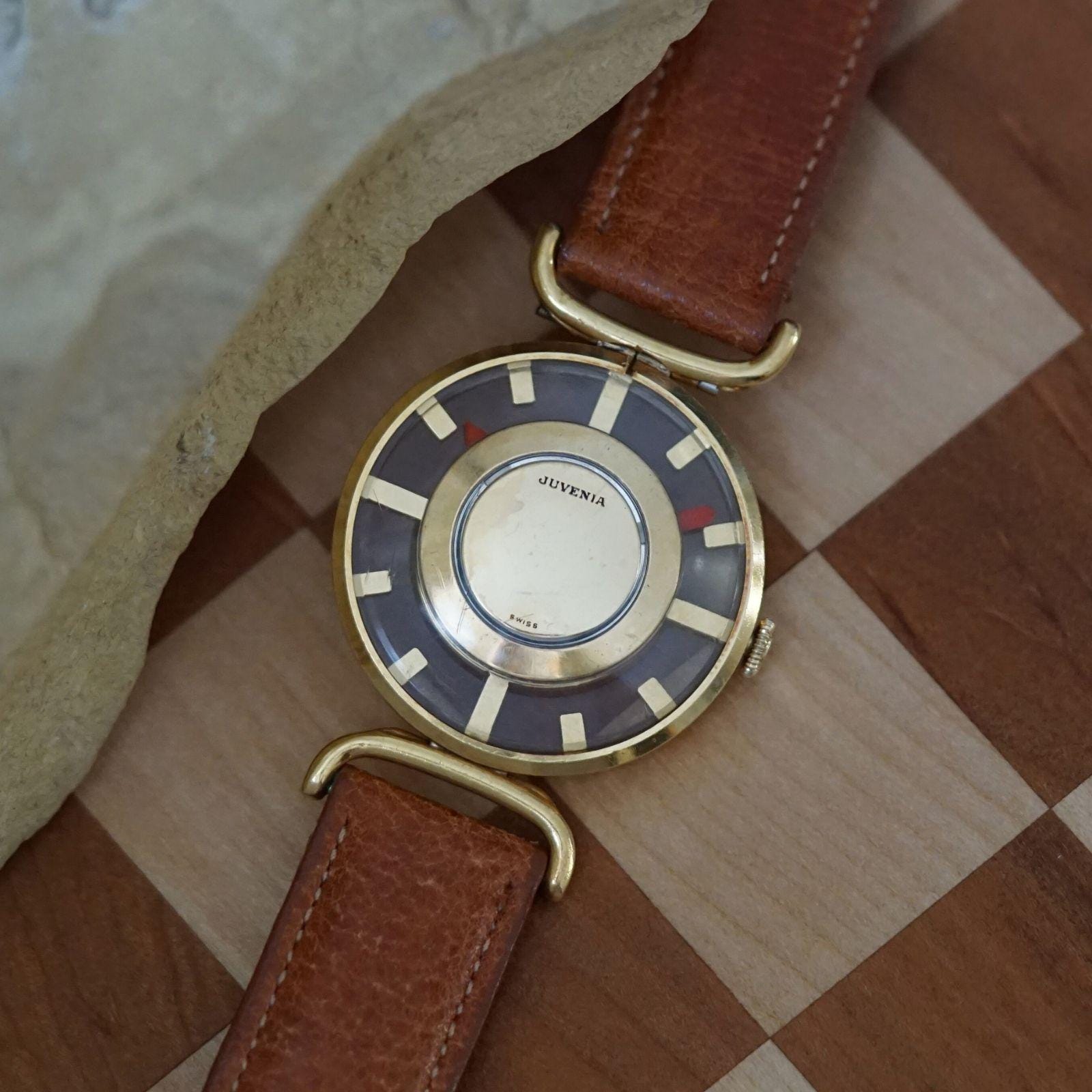 Juvenia Mystery Dial 18k Gold 31 Mm Manual Wind 1960s - Etsy