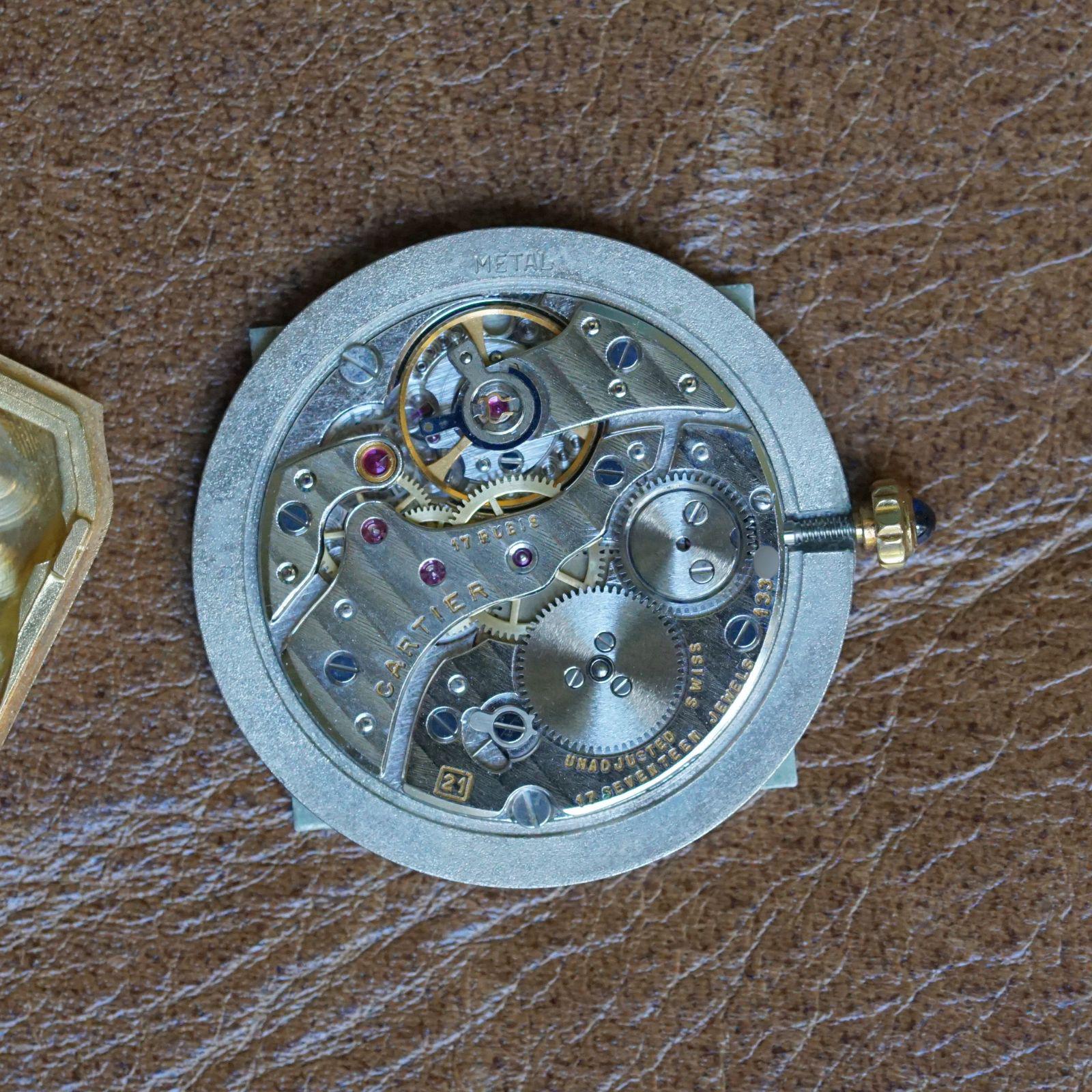 ゴールドモノ Gold mono 1994 №5 Cartier Santos Dumont Ref. 96054 27 mm Ultra Thin 18k Gold